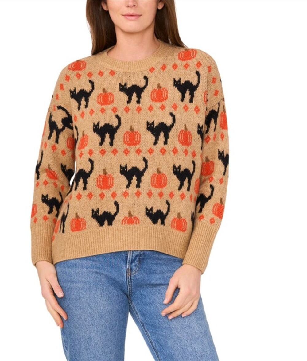Vince Camuto Women's Halloween Sweater Size L